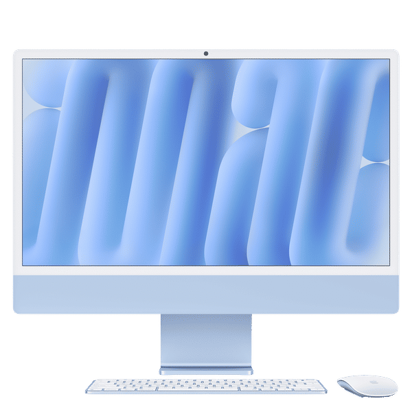 【超美品】IMac（ブルー）M4 16GB/256GB 24インチ AC+ ブルー iMac - Apple（日本）
